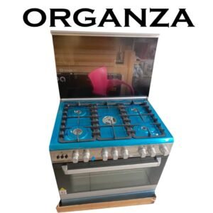 Gazinière Organza 5 Feux – Grand Four – Bouteille Cachée